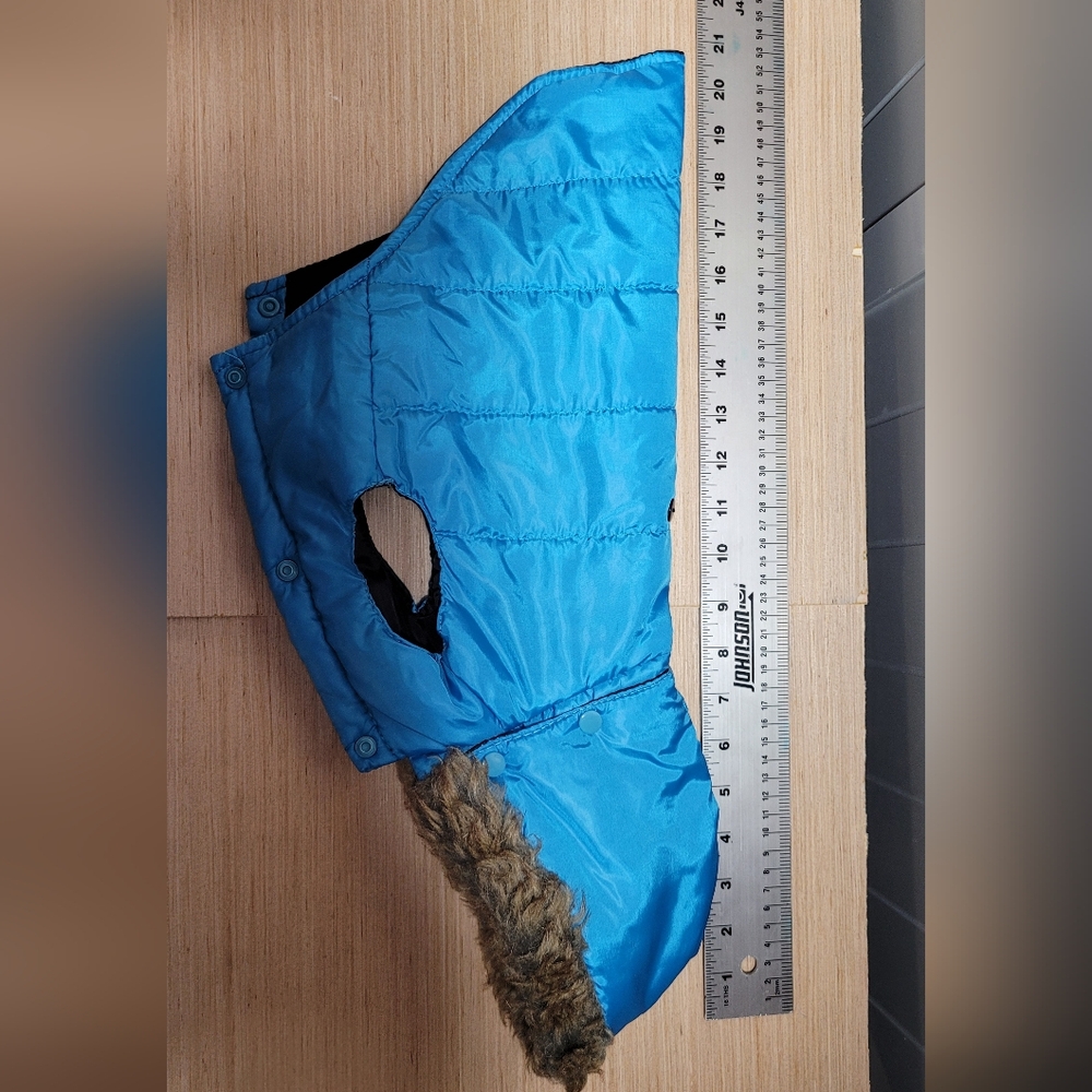Dogs Blue Hooded Jacket - Picture 11 of 15